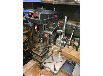 Craftsman Drill Press , Off Mount Drill Press Rig , Drill Bits