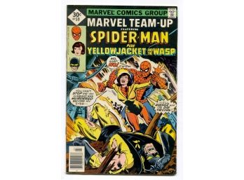 Marvel Team-Up Spider-man & Yellow Jacket, Wasp #59, Marvel Comics 1977