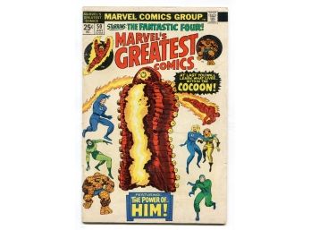 Marvels Greatest Comics #50, Marvel Comics 1974 Starring The Fantastic Four