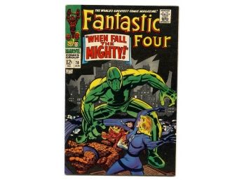 Fantastic Four #70 - Marvel Comics, Silver Age 1968 When Fall The Mighty