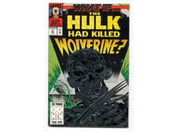 What If The Hulk Had Killed Wolverine #50, Marvel Comics 1993