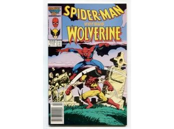 Spider-man Versus Wolverine #1, Marvel Comics 1987