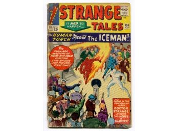 Strange Tales #120 - Marvel Comics, Silver Age 1964 - Human Torch Meets The Ice Cream Man