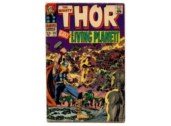 The Mighty Thor #133 - Marvel Comics, Silver Age 1966 Behold The Living Planet