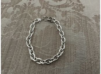 Silvered Link Bracelet - Lot #23