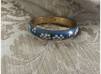 Cloisonne Bangle With An Asian Flair