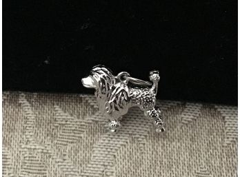 Sterling Silver Poodle Charm