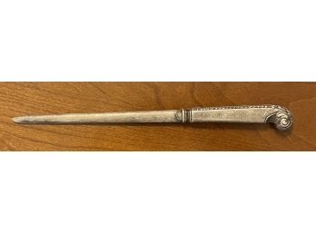 Sterling Silver Letter Opener