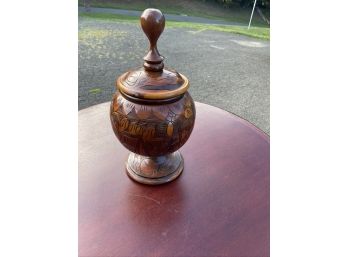 Wood Urn