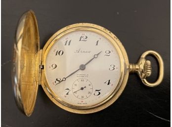 Arnex 17 Jewel Pocket Watch