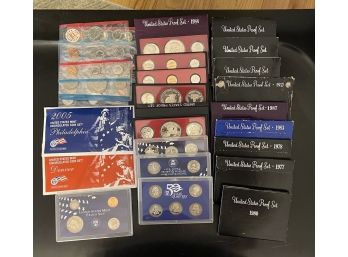 US Mint Collection Proof Sets