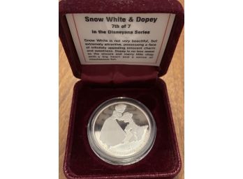 Disney .999 Fine Silver Proof Bullion Coin 1oz Troy Snow White