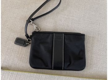 Coach Black  Wristlet