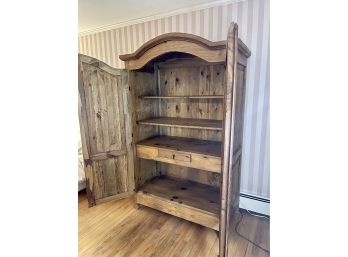 Beautifully Crafted Solid Wood Rustic Armoire