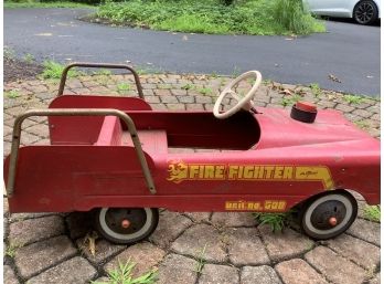 Vintage Original Condition 1960s AMF (american Machine Foundry) Fire Truck (unit 508)  Pedal Car