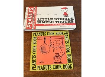 Vintage Peanuts Cook Book And Little Stories