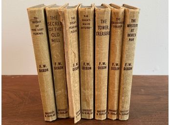 Rare Early Collection Of Hardy Boys Books