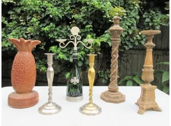 Collection Of Various Candlesticks