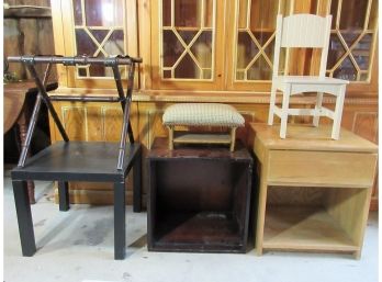 Grouping Of Small Vintage/Modern Furniture