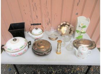 Large Grouping Of Quality Table Top Decorations & Cookware