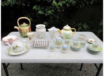 Grouping Of Painted China
