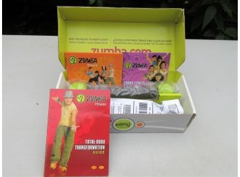 Zumba Exercise Software And Weights - New In Box