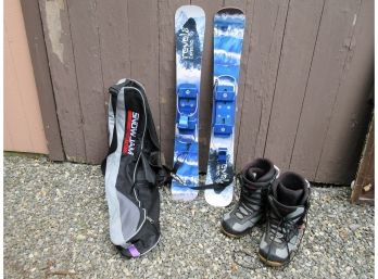 Revel 8 Short Skis + Boots