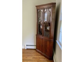 Antique Chippendale Corner Cabinet