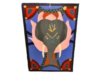 Whimsical Elephant Painting