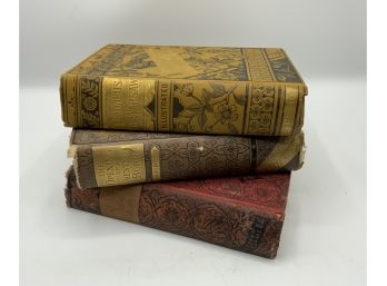 3 Antique Books ~ Rob Roy & More ~