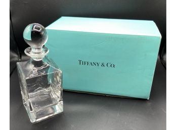 Tiffany & Co Decanter ~ New In Box ~