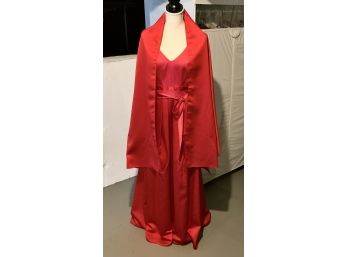 Beautiful Kay Unger Red Gown ~ Size 10 ~