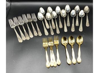 Old Silverplate & Silverware