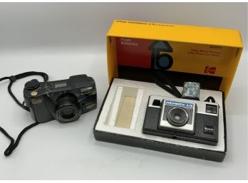 Kodak Instamatic X-15 W/box & Olympus Accura