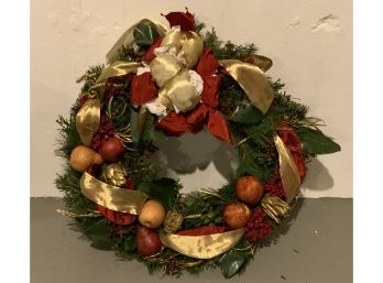 Gorgeous Custom Made Wreath W/fruits