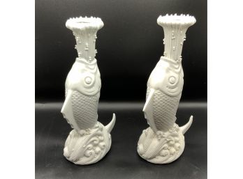 Decorative White Koi Fish ~ Very Cool ~