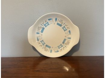 Rare Vintage Blue Heaven Berry Plate