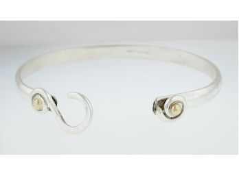 Sterling Silver 7' Open End Cuff Bracelet