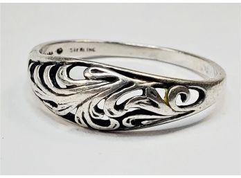 Unique Sterling Silver Filigree Ring