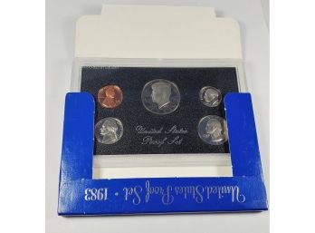 1983 U S  Proof Set In Original Box