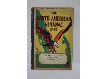 1930 The North American Almanac Hardcover (B)