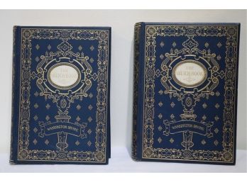 1895 Washington Irving The Sketch Book Of Geoffrey Crayon Gent. Vol. I And Vol II (A)