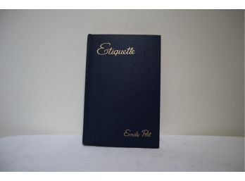 1940's Etiquette By Emily Post Hardcover (B)