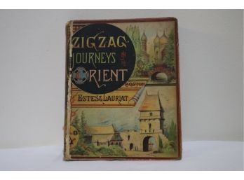 1800's Zig Zag Journeys In The Orient Butterworth Hardcover (B)