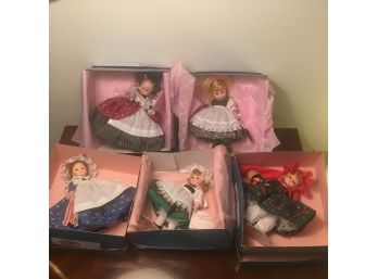 (5) Vintage Madam Alexander Dolls.  (2)