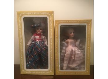 Pair Of Vintage Effanbee Dolls.