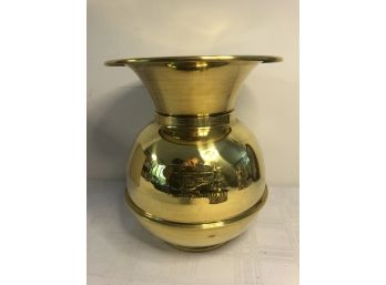 Union Pacific RR Brass Spitoon