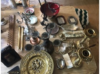 Gold & Silverplate Decorative Lot