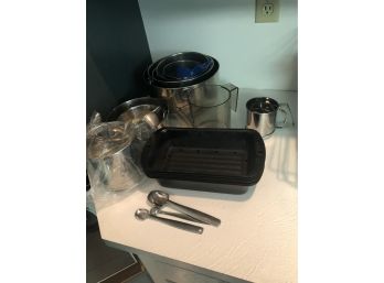 Baking Lot Pans, Sifters,bowls