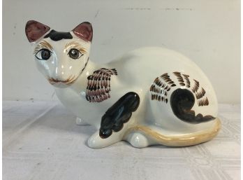 Ceramic Cat (made In Portugal)